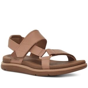 Teva Madera Women's Leather Slingback Outdoor Walking Sandals Tigers Eye Tan 10